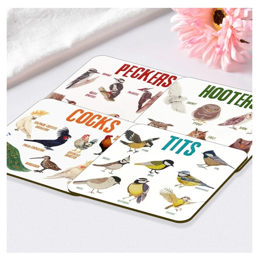 Bird Chart coasters - Picture 5 of 7